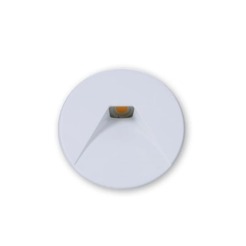 Sys wall 230V LED recessed wall lamp round 2, IP44