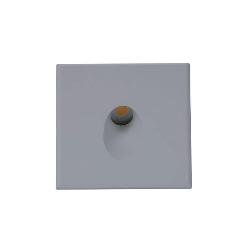 LED recessed wall light Sys wall 230V square 1, IP44