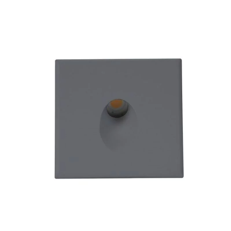 LED recessed wall light Sys wall 230V square 1, IP44