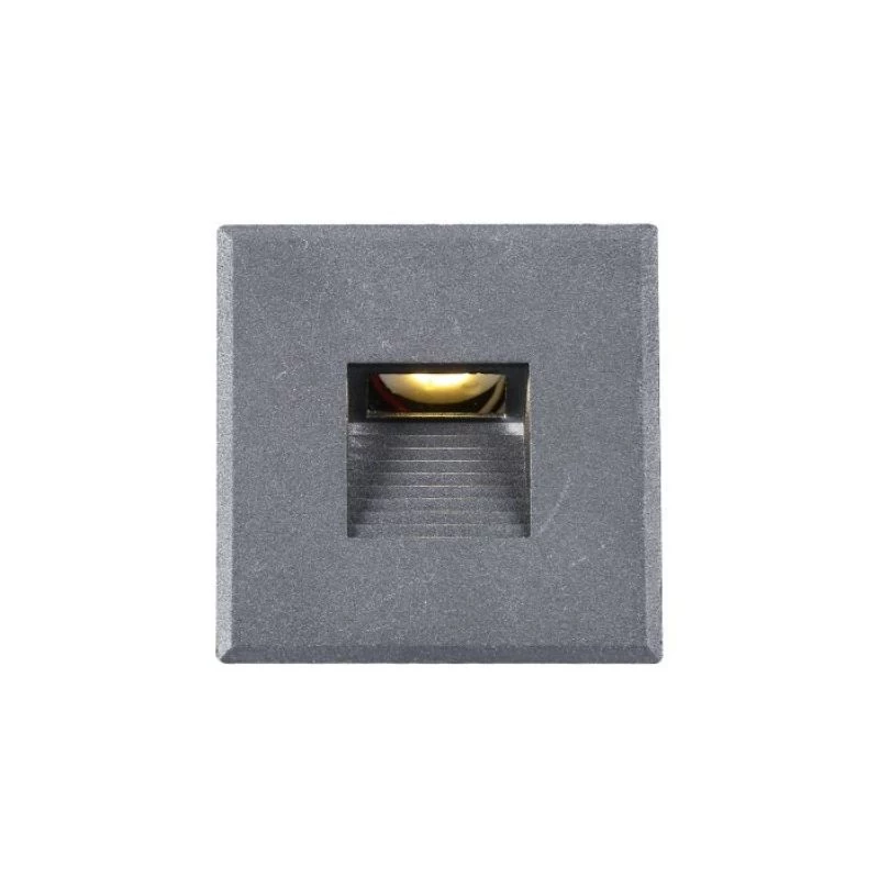 LED recessed wall light Sys wall 230V square 3, IP44