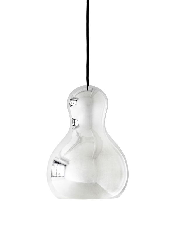 Silber verchromte Pendelleuchte Calabash Light Years P1