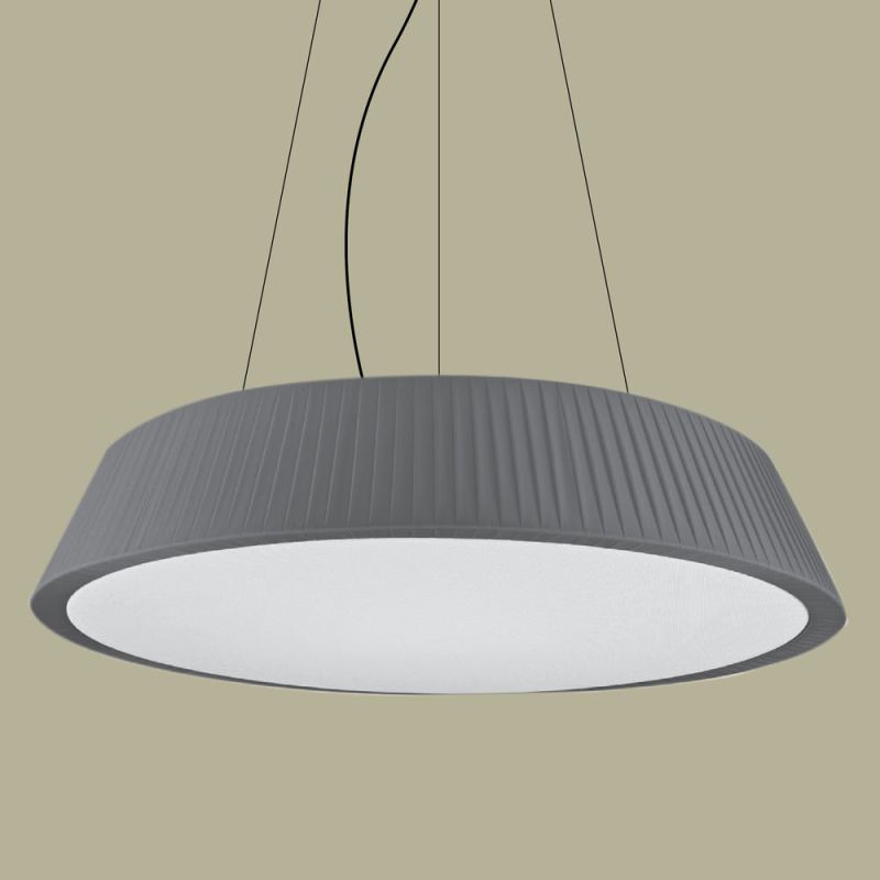 Pendant lamp Fresh in dark gray