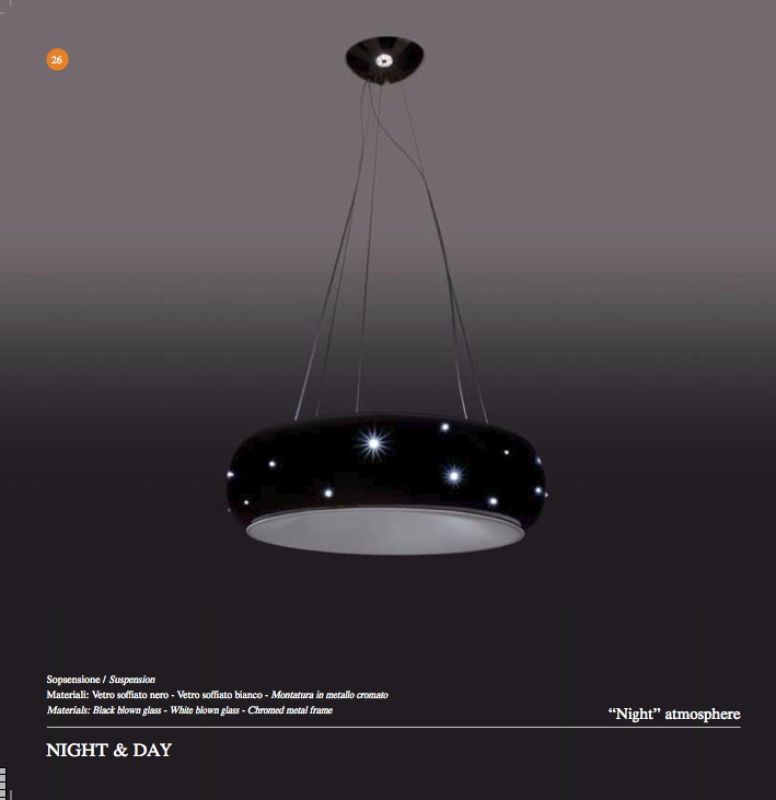 Ruggiu pendant lamp Night & Day