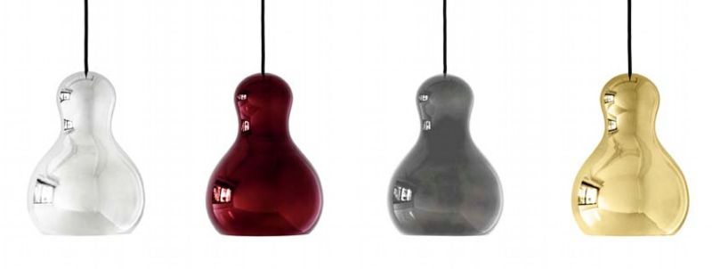 Lightyears Calabash pendant light silver