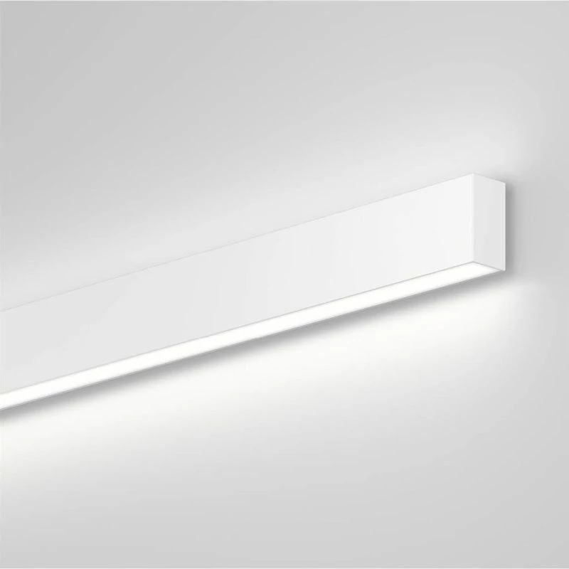 Linear wall light in white