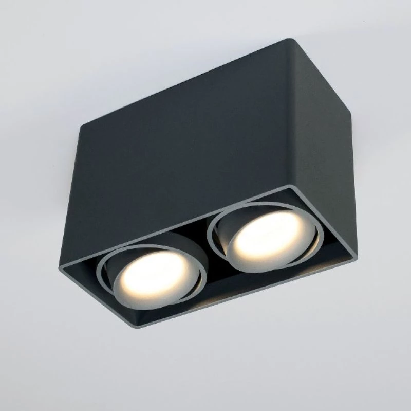 Planlicht LED cube ceiling lamp Dundee twin 2-flames