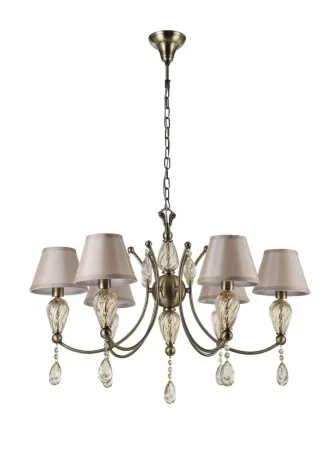 Maytoni Murano chandelier champagne