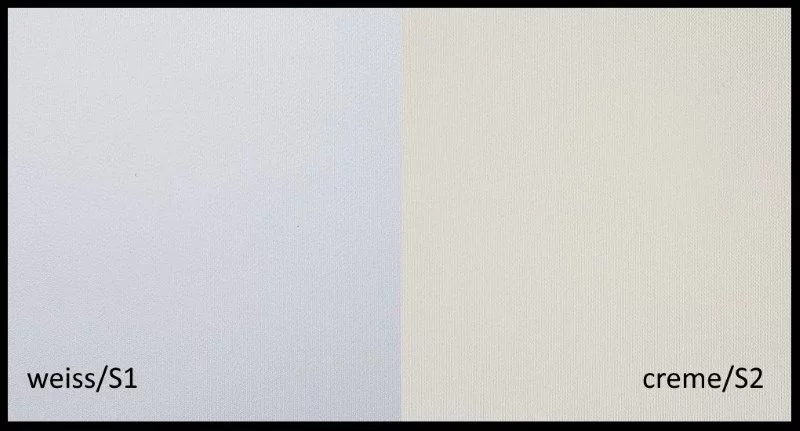 Light sail fabric colors white and cream