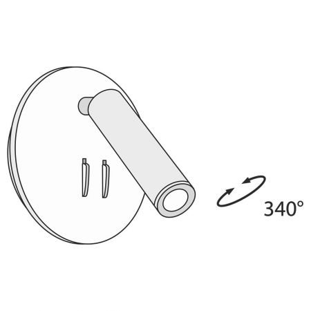 Maytoni LED wall reading lamp IOS 176