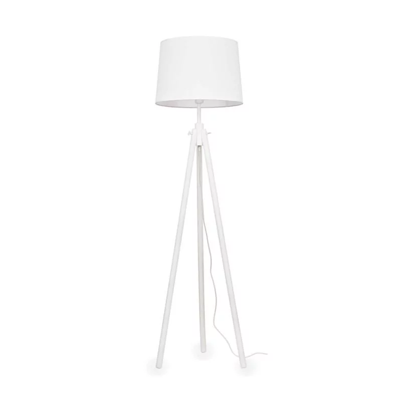 Dreibeinige Stehlampe York von Ideal Lux in Weiss