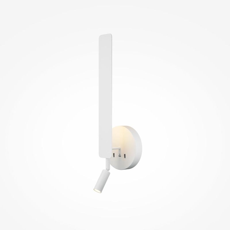 Preview: Maytoni Combo Wandleuchte Lesespot Ambiente Weiss