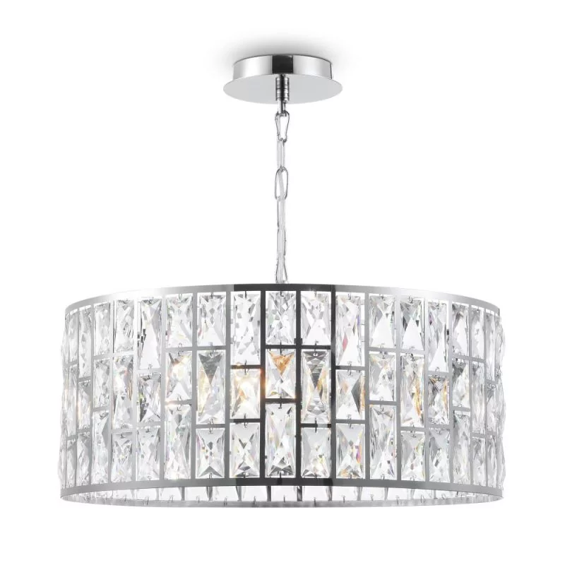 Runde Kristall Deckenlampe Gelid von Maytoni