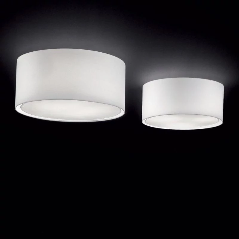 Ideal Lux Wheel ceiling lamp white PL3