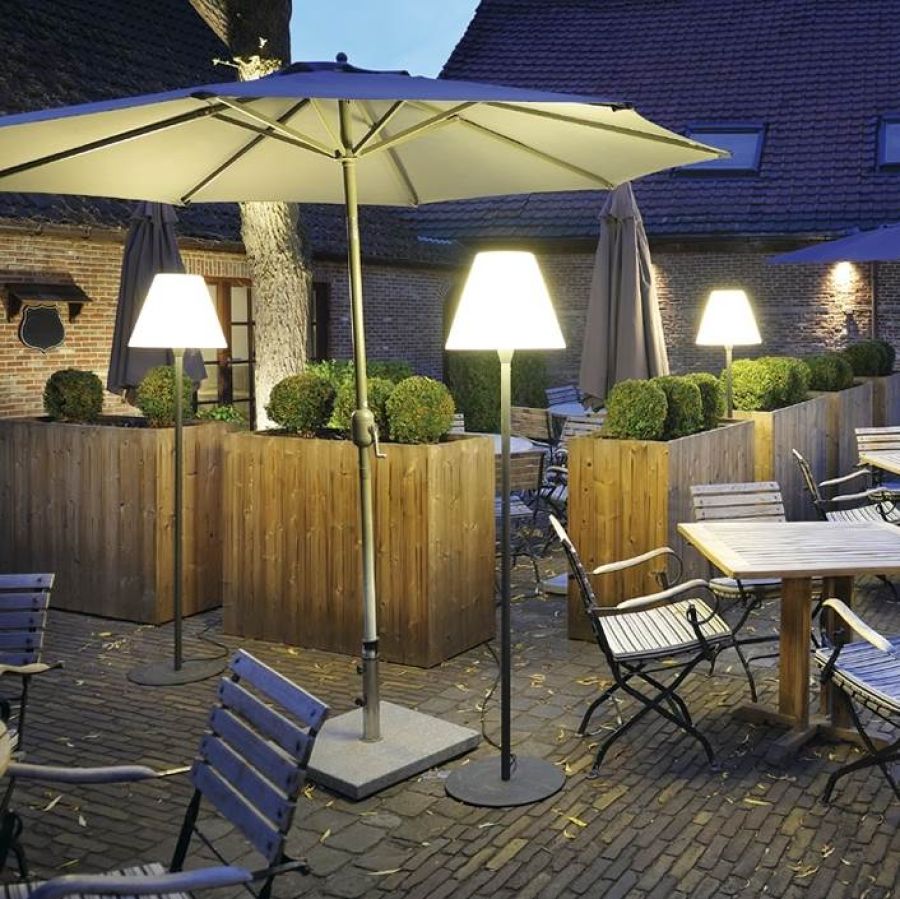 Adegan outdoor floor lamp anthracite