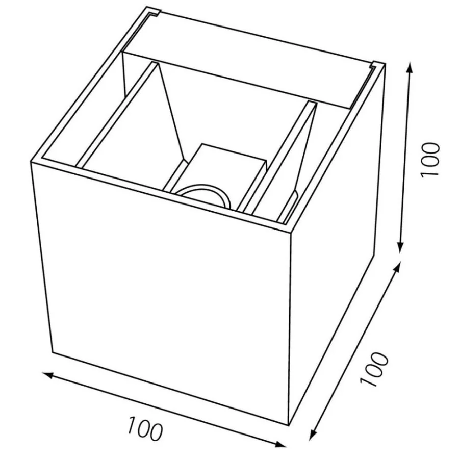 Skizze von Spacecube 100