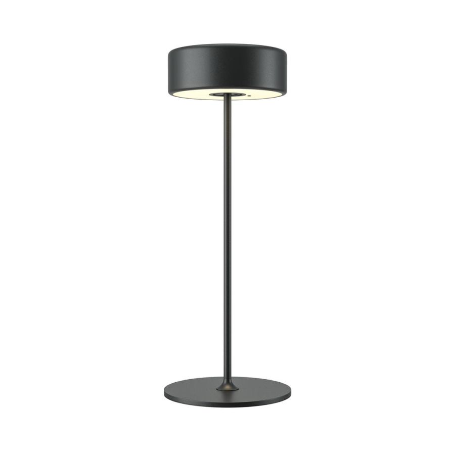 Black rechargeable table lamp Maytoni AI Collaboration