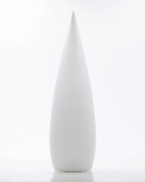 Stehlampe Kanpazar 150 B von Blux tragbar mit weißen Körper
