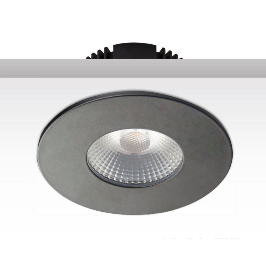 Einbaustrahler IP65 in Schwarz