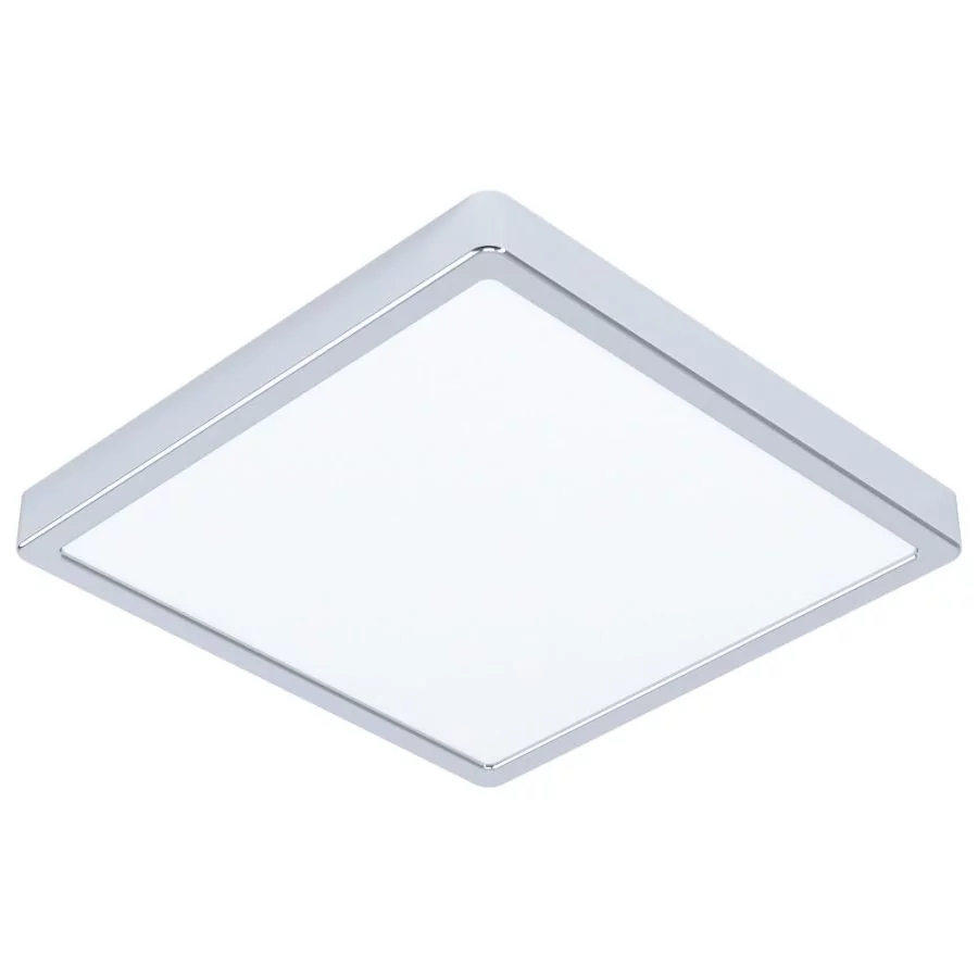 Bathroom LED ceiling lamp Fueva IP44 chrome