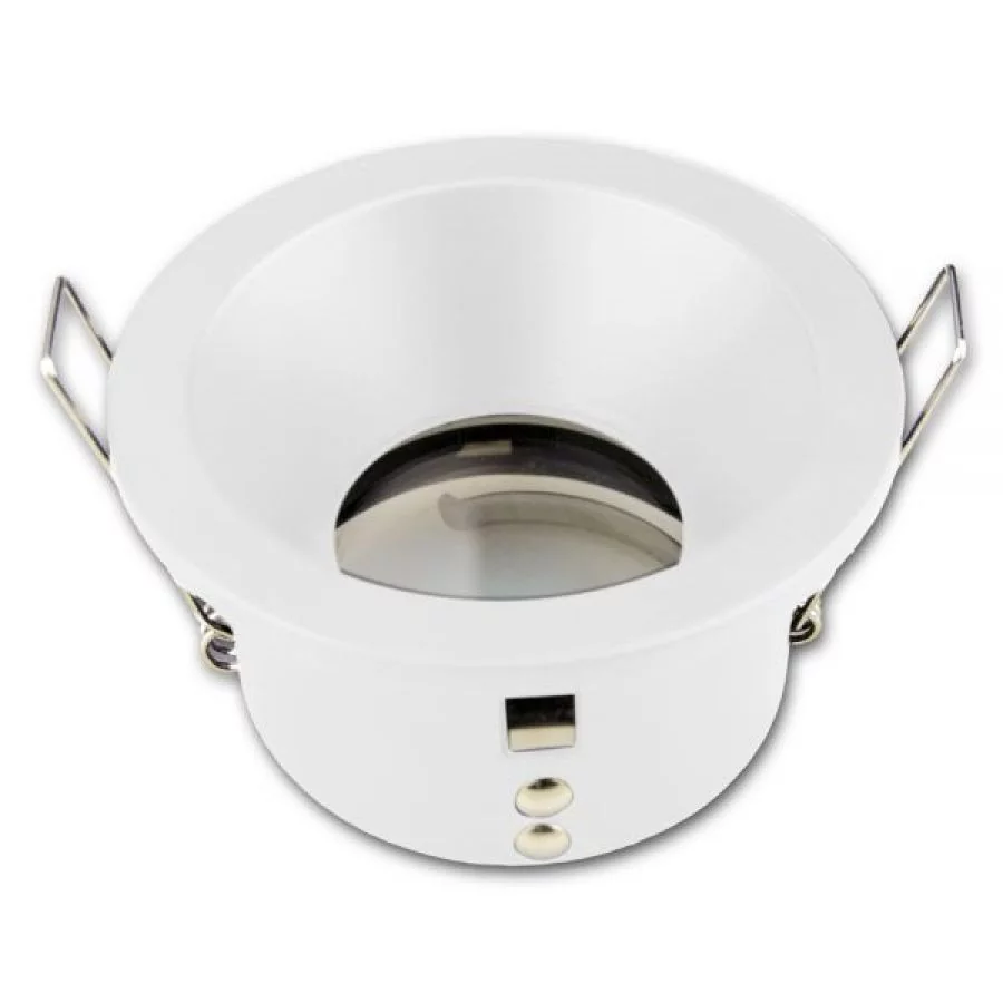 Outdoor ceiling downlight IP54 white