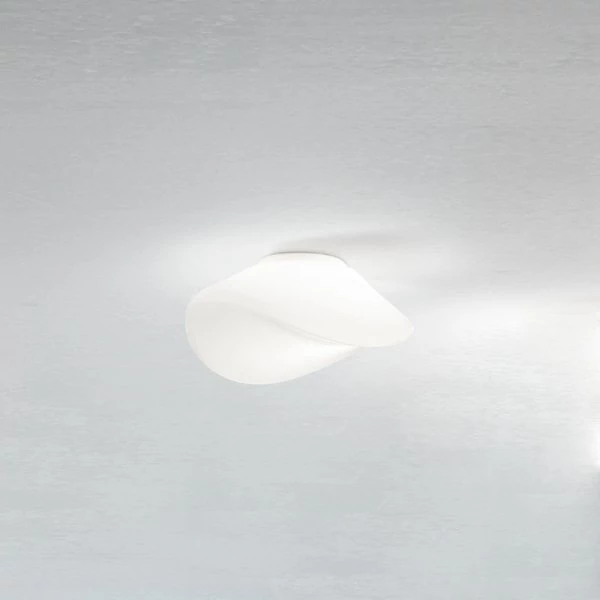 Vistosi opal glass ceiling lamp Balance 24