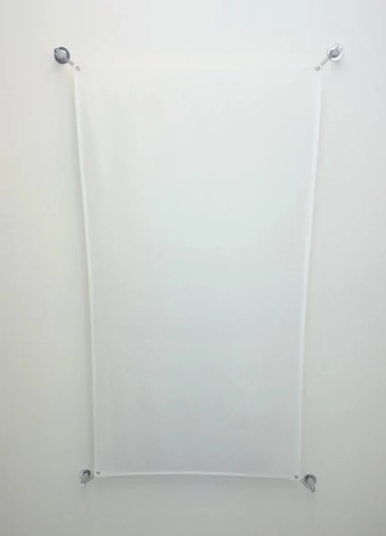 Lange schmale Segeltuchlampe Veroca 3 EVG von Blux