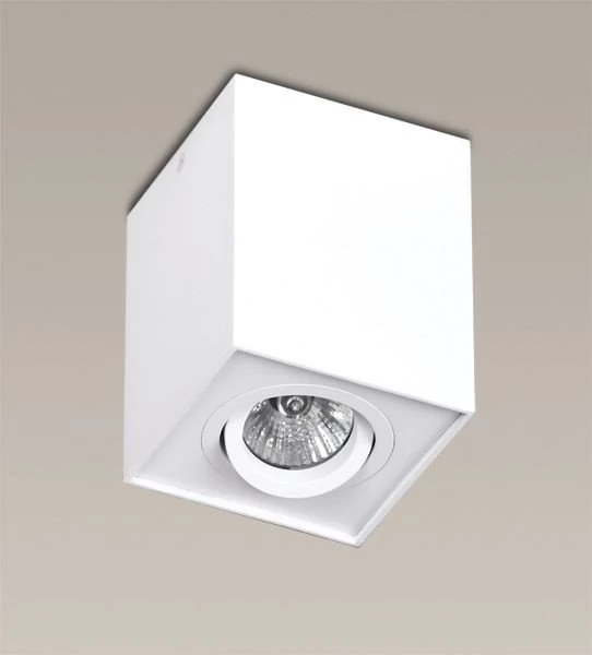 Maxlight Basic Square spot ceiling lamp white