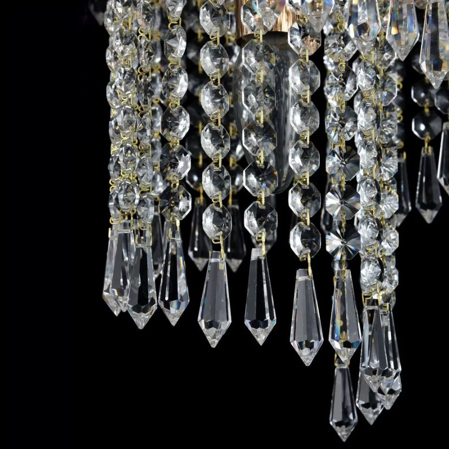 Maytoni Cascade crystal chandelier 50cm