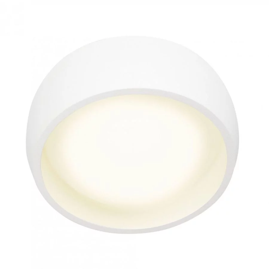 Small white LED ceiling lamp with diameter 10cm