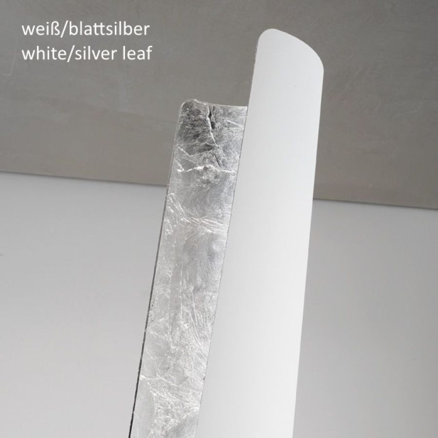 Truciolo Farbe Weiß/Blattsilber
