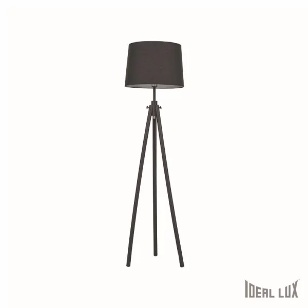 Dreibeinige Stehlampe York von Ideal Lux in Schwarz Dreibeinige Stehlampe York von Ideal Lux in Schwarz
