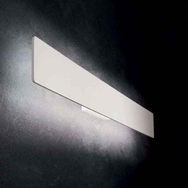 Schmale LED Wandleuchte Zig Zag AP29 in weiß