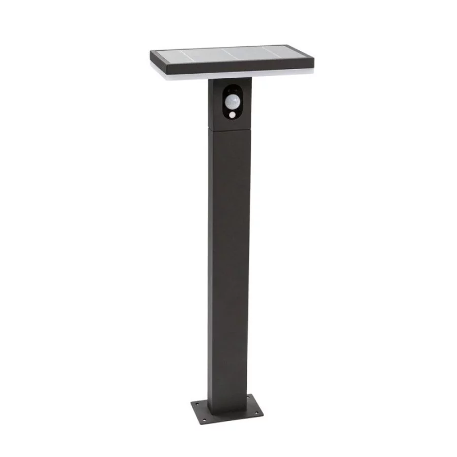 Solar LED pedestal lamp Ariane with sensor 60cm