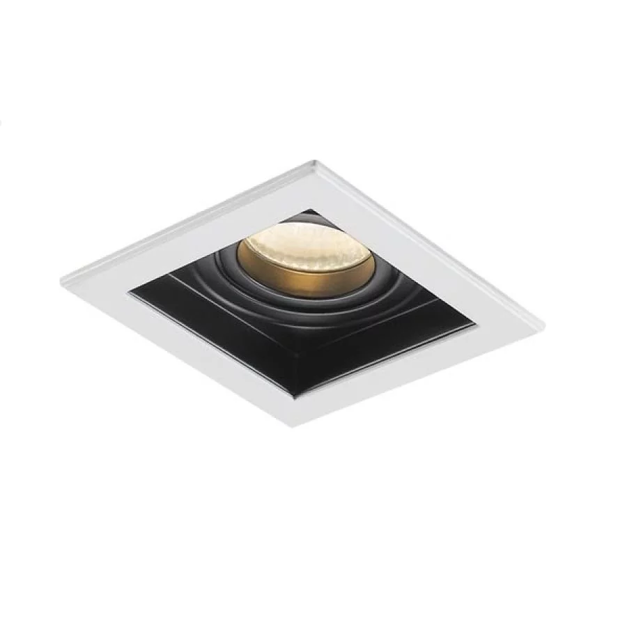 Sulima downlight GU10 square white black