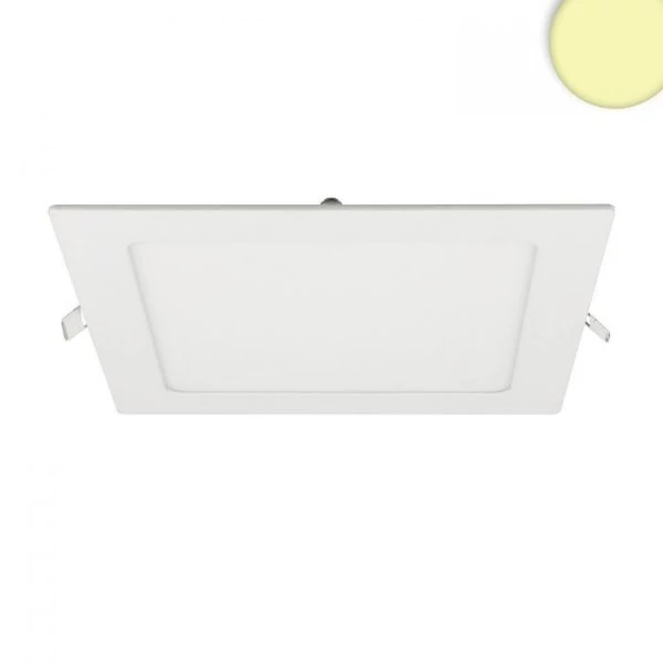 Flat LED downlight square dimmable 15W white