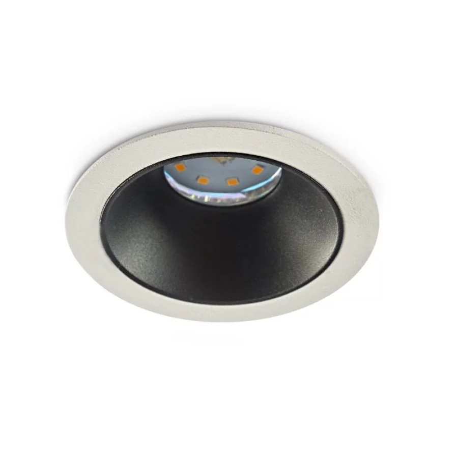 Siena ceiling downlight white black