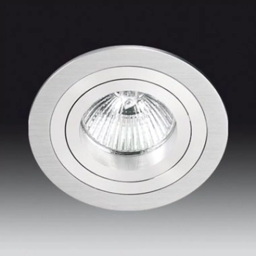 Onok 191 recessed spotlight alu brushed