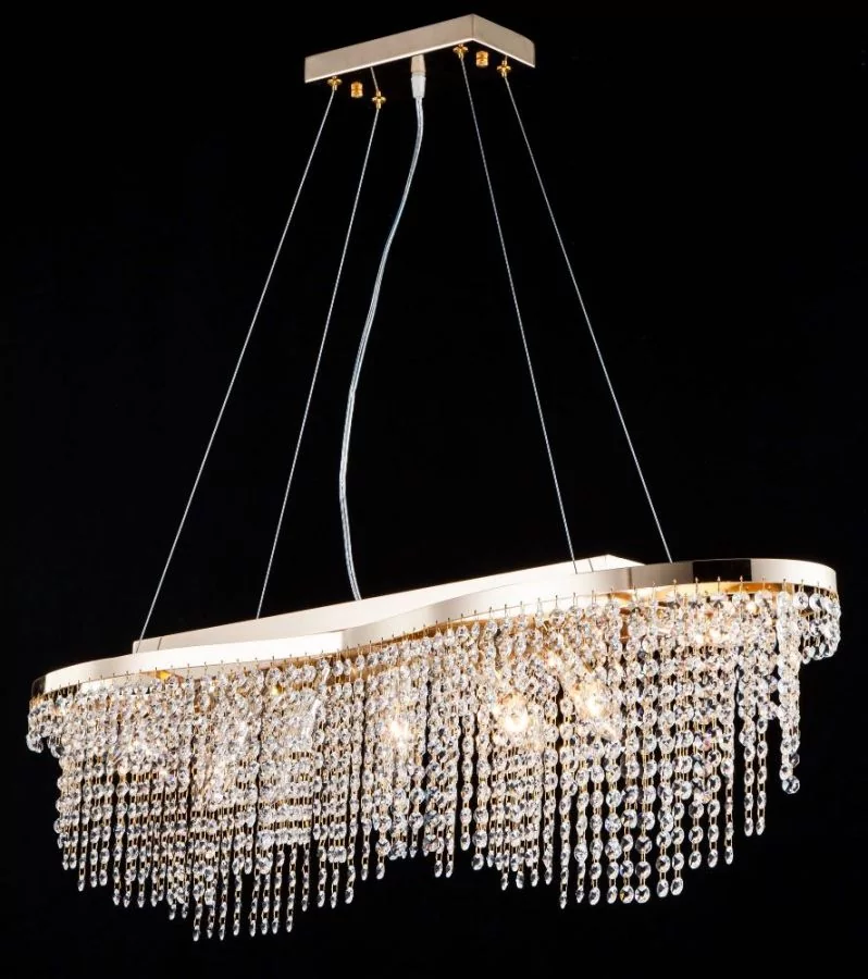 Maytoni Toils crystal chandelier gold