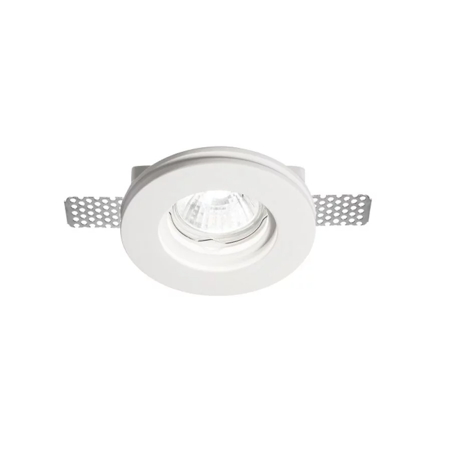 Ideal Lux Samba Round D60 downlight gypsum