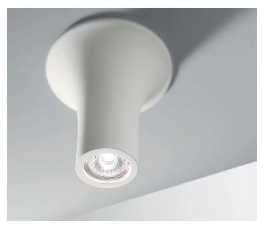 Gypsum spotlight Gipsal GU10 medium