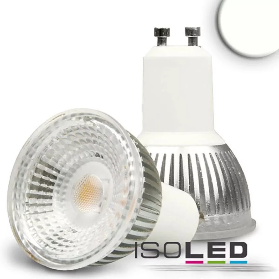 GU10 LED bulb dimmable 6W neutral white 70°