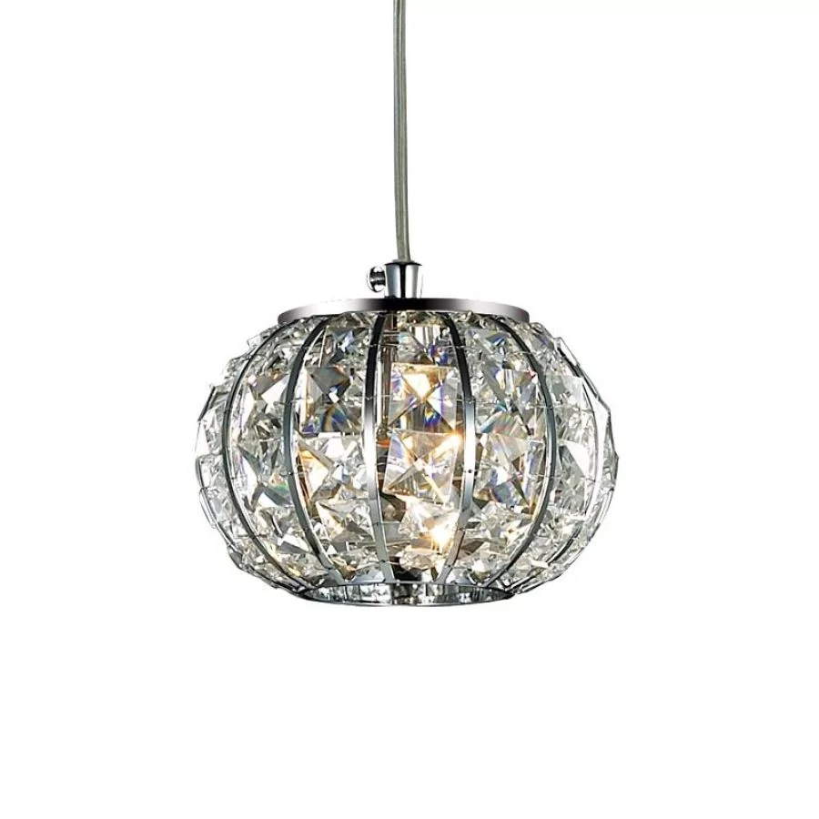 Kristall Kugel-Pendellampe Calypso Ideal Lux SP1