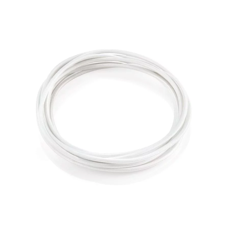 Stoffkabel Weiß 10m Stoffkabel Weiß 10m