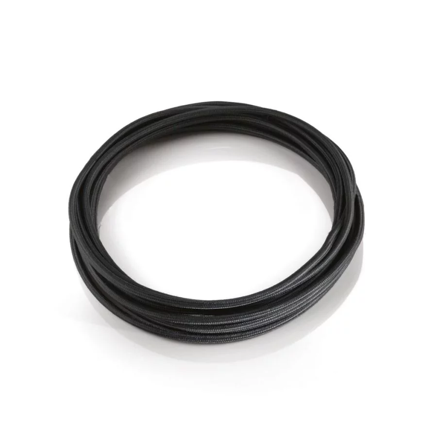 Stoffkabel Schwarz 10m Stoffkabel Schwarz 10m