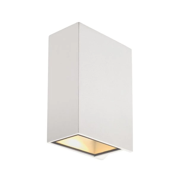 Wall lamp for indoor and outdoor use in white