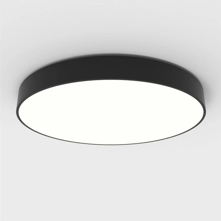 LED Deckenlampe ohelia in schwarz Ø:62cm