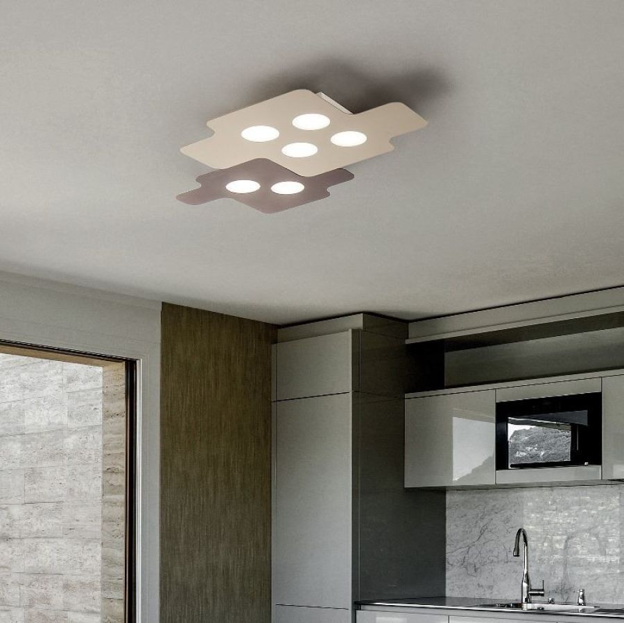 Braga modern LED ceiling lamp Puzzle PL60