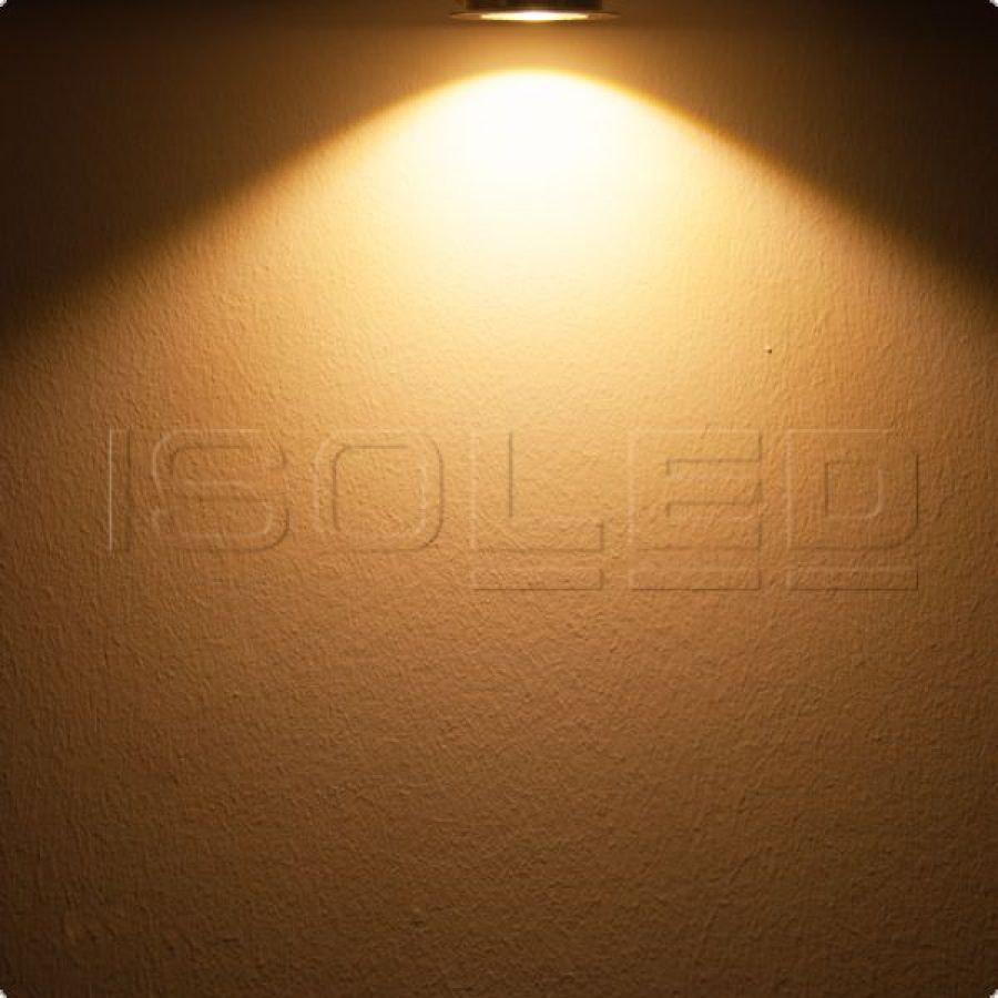 LED recessed spotlight flat 5W nickel 2700K warm white