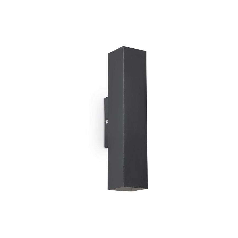 2-flammige LED Wandleuchte Sky von Ideal Lux in schwarz