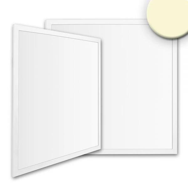 Phasen dimmbares LED Panel Deckenleuchte Weiß warmweiß 60x60cm